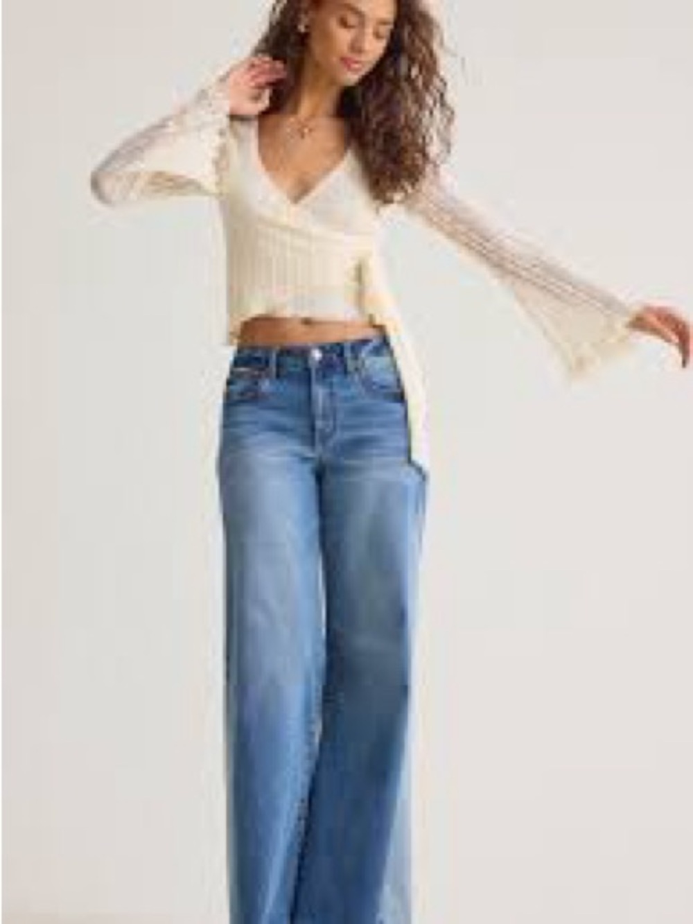 NWT Altar’d State Arabelle Lace Top XS